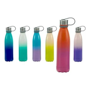 BORRACCIA TERMICA 500 ML IN ACCIAIO INOX TEMPERATURA INVARIATA PER 12 ORE - Foto 1 di 1