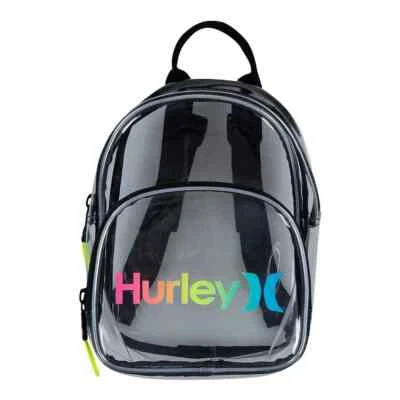 Mini mochila transparente Hurley para niña (9A7217-CLR) - NUEVA CON ETIQUETAS Foto 1 de 4