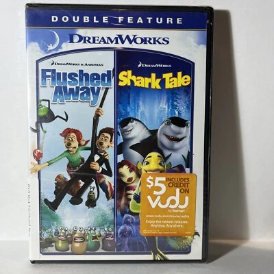 Flushed Away/Shark Tale - Double Feature - DVD - Image 1 of 2
