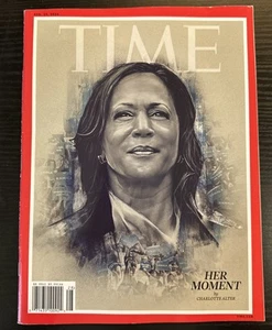 TIME MAGAZINE August 26, 2024 KAMALA HARRIS Her Moment Presidential Candidate - Picture 1 of 2