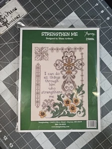 STRENGTHEN ME Kreuzstichpackung IMAGINATING Diane Arthurs Neu T19508 2508K TP5 - Bild 1 von 6