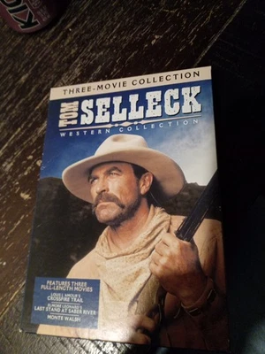 Tom Selleck Western Collection (DVD) 3 Movie Collection VG Condition Ships Free - Image 1 of 2
