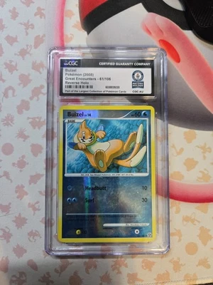 Guiness World Record Holder ❤️‍🔥 1 Of 1 (CGC) - Buizel 61/106 - Pokémon Card - Image 1 of 2