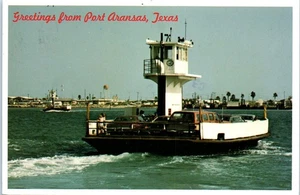 Cartolina di auguri The Ferry Boats of Port Aransas, Texas - Foto 1 di 2