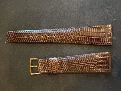 Vintage Hamilton 20mm Genuine Lizard Wrist Watch Strap - Image 1 of 4