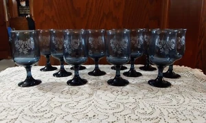 12 PFALTZGRAFF YORKTOWNE 12 OZ. 6 1/2"h STEM GLASSES GREAT CONDITION - Picture 1 of 4