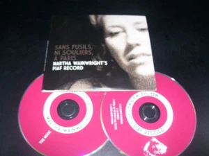 Martha Wainwright - Piaf Records, Sans Fusils Ni Souliers A Paris * CD DVD 2009 - Imagen 1 de 2