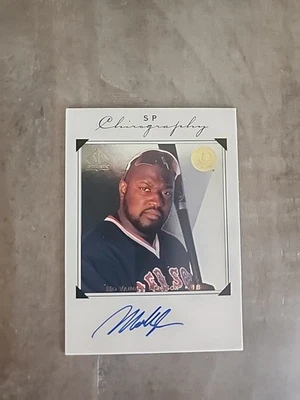 1998 SP Authentic Chirography Mo Vaughn Boston Red Sox AUTO - Image 1 of 2