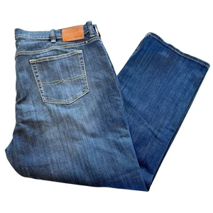 Lucky Brand 181 Herrenjeans 44 x 32 (30) entspannt gerade Stretch-Passform dunkle Waschung gebraucht, in einwandfreiem Zustand - Bild 1 von 16