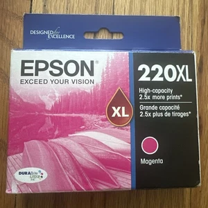 Cartuccia di inchiostro MAGENTA ad alta capacità originale Epson 202XL T202XL320 NUOVA 02/2024 - Foto 1 di 9