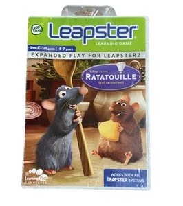 Leap Frog Leapster Learning Game Disney Pixar Ratatouille Pre-K-1st Ages 4-7 NEW - Picture 1 of 3