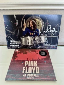 Nick Mason Limited Edition Signed Postcard Pink Floyd At Pompeii MCMLXXII 2 CD - Picture 1 of 4
