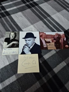 Minder Tv Signed Dennis Waterman George Cole  - Picture 1 of 5
