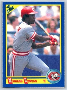 1990 Score #506 Mariano Duncan Cincinnati Reds - Picture 1 of 2