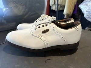 Scarpe da golf donna Footjoy Softjoy nuove piccoli difetti taglia 8M - Foto 1 di 9