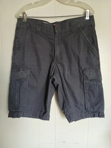 Carhartt Force Relaxed Fit Cargo Work Shorts Men's Size 32 Gray 11”Inseam Cotton - Picture 1 of 12