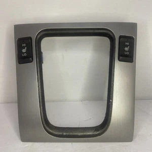 2003-2007 Honda Accord Shifter Bezel Trim Silver Panel Heated Seats Control OEM - Picture 1 of 8