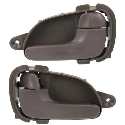 Door Handle Set For 1999-2002 Nissan Quest Front Inner Brown 2Pc - Image 1 of 4