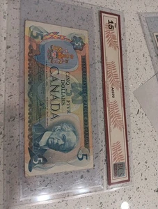 Kanada 5 Dollar Schein 1979 geprüft F15 - Bild 1 von 2