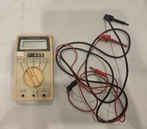 *USED* *VINTAGE* Micronta Multimeter T-499 - Picture 1 of 2