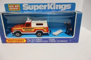 MATCHBOX - SUPER KINGS - K65 - PLYMOUTH EMERGENCY RESCUE - 1978 DIECAST - Bild 1 von 3