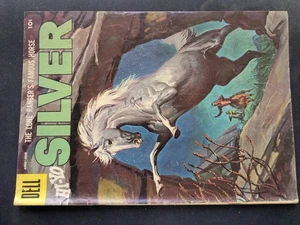Dell The Lone Ranger's Horse: Hi-Yo Silver Vol. 1 # 18 Regular Cover Apr '56 (VG - Picture 1 of 3