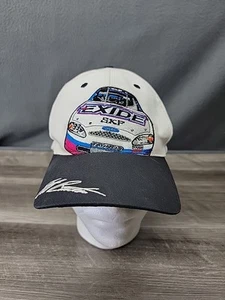 Vtg. 90s Roush Racing Jeff Burton #99 Exide Batteries Racing Nascar Snapback Hat - Picture 1 of 8
