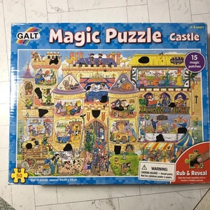 Castillo Puzzle Mágico Galt - 50 Piezas (15 Parches Mágicos) De Colección Completo RARO - Imagen 1 de 8