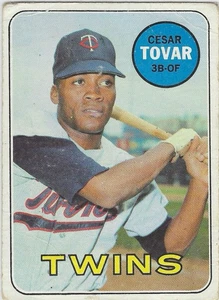 Cesar Tovar High Number Topps 530 1969 (Q753) - Imagen 1 de 2