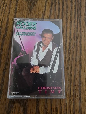 Roger Williams Christmas Time Cassette~w/The Concert Grand Orchestra~VG~Shipn24  - Image 1 of 4