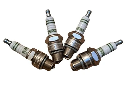 4 Bougies BOSCH W8A pour Volkswagen Cox, Combi, 181, Karmann et Buggy Foto 1 de 2