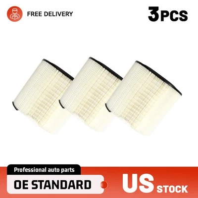 Filtros de aire del motor 3 piezas para Ford F-250/F-350/F-450 Super Duty V8 2017-2019 6,7 L Foto 1 de 4