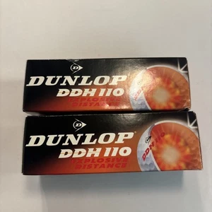 NIB DUNLOP DDH 110 Compression Explosive Distance 6 Golf Balls in 2 boxes - Picture 1 of 3