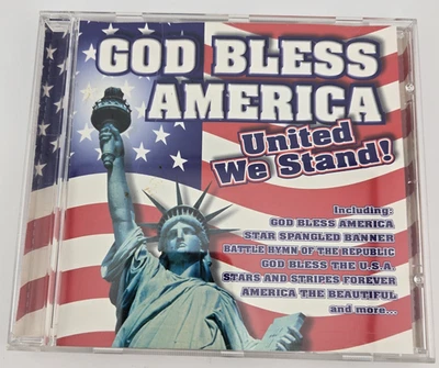 God Bless America - United We Stand (Cd 2001) Patriotic Music Foto 1 de 3