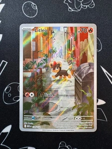 Litleo 139/132 Pokemon TCG Mega Evolution Illustration Rare English - Picture 1 of 3