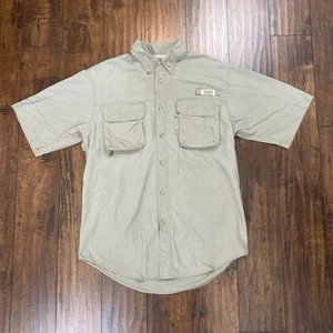 MAGELLAN SPORTSWEAR Men’s Fishing Shirt Nylon Fish Gear Vented Size MEDIUM - Picture 1 of 6
