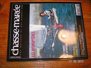*! Chasse Marée n°223 pose Bordé Hydroptere Scute de Loire Looe & Lougres CRAS - Bild 1 von 1