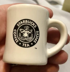 2004 Series 2 STARBUCKS NUDE SIREN MERMAID LOGO Mini 2” CUP MUG Ornament w BOX - Picture 1 of 11