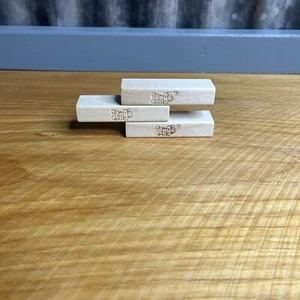 Jenga Classic Game Replacement Parts Pieces Wooden Blocks Lot Of 3 - Picture 1 of 3