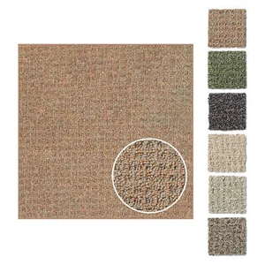 Koeckritz Casual Square Area Rug - Level Loop, Indoor/Outdoor, Custom Sizes - Picture 1 of 30