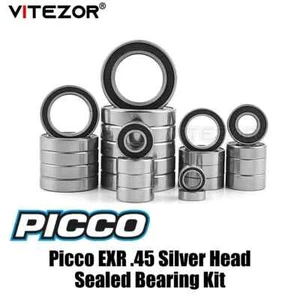 For Picco EXR .45 Silver Head Sealed Bearing Kit - Picture 1 of 5