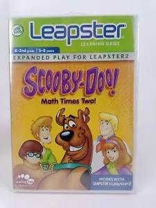 Leapster & Leapster 2 Scooby-Doo! Math Times Two! Learning Game NEW Leap Frog - Picture 1 of 7