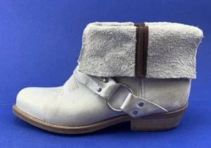 BOTAS SEÑORA MUSTANG BOTAS BOTAS TALLA:39 UK:6 BEIGE - Imagen 1 de 4