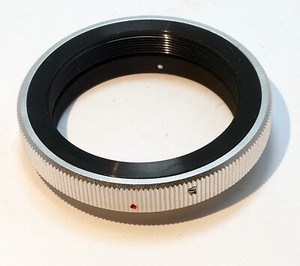 T2 to Nikon F Ai adapter Ring Lens Mount adapter T 2 screw in type (Chrome)