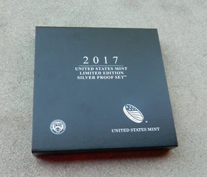 2017-S EDIZIONE LIMITATA SILVER PROOF SET OGP/COA - Foto 1 di 7