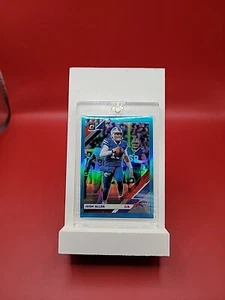 Josh Allen 2019 Donruss Optic Prizm #12 Aqua/299 SP Buffalo Bills segundo año - Imagen 1 de 2