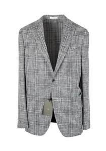 Chaqueta Boglioli K Abrigo Deportivo Blanco Azul Talla 50/40R EE. UU. Chaqueta Blazer Nueva... - Imagen 1 de 6