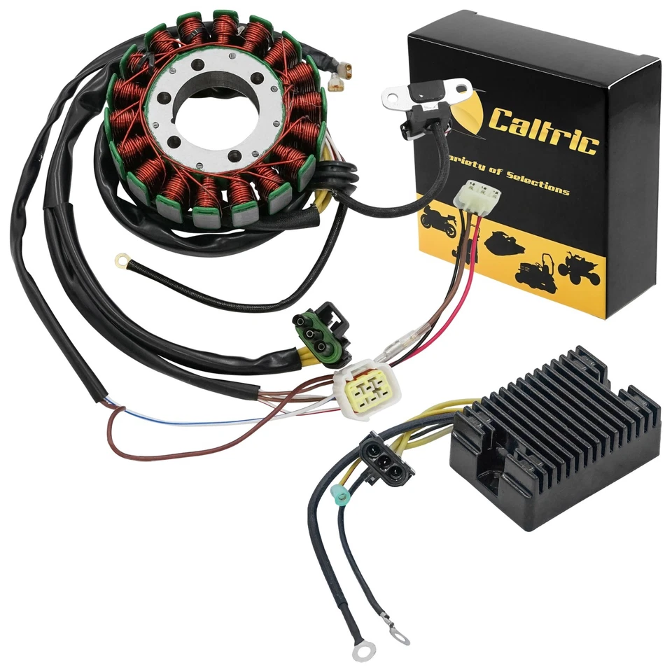 Estator y regulador rectificador para Polaris Sportsman 400 HO 4X4 2008-2010 Foto 1 de 4