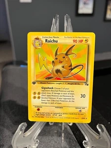 Raichu First Edition Pokemon 29/62 1999 WOTC *MINT* - Bild 1 von 2