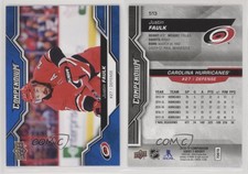 2018-19 Upper Deck Compendium Blue Justin Faulk #513